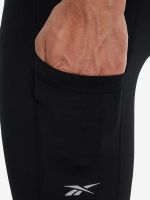 Лот: 22413288. Фото: 5. Тайтсы мужские Reebok, Черный