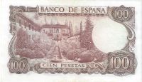 Лот: 21689781. Фото: 2. 100 песет 1970 год . Испания... Банкноты