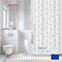 Лот: 24943466. Фото: 5. Штора для ванной комнаты Spirella...