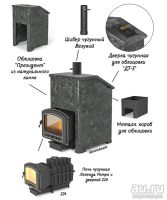 Лот: 16457757. Фото: 2. Печь для бани комплект президент... Тепловое оборудование, климат