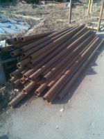 Лот: 3943531. Фото: 5. Столбы для забора из б/у трубы...