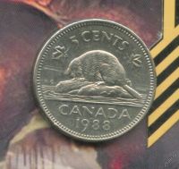 Лот: 8891315. Фото: 6. Канада 5 центов 1960-1981-1989-2007...