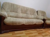 Лот: 13614480. Фото: 2. Диван и 2 кресла. Мягкая мебель