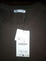Лот: 25438442. Фото: 3. Футболка Zara, Новая, Размер... Одежда, обувь, галантерея