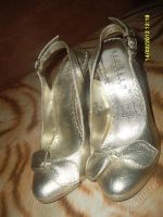 Лот: 1563182. Фото: 3. Золотые туфельки 34 размер. Одежда, обувь, галантерея