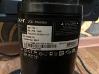 Лот: 13128244. Фото: 2. LCD Монитор 17'' Acer (AL1716... Мониторы, проекторы