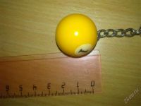 Лот: 1560319. Фото: 2. Бильярдный шарик брелок. Сувениры