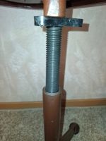 Лот: 23539973. Фото: 5. Табурет металлический резьбовой...