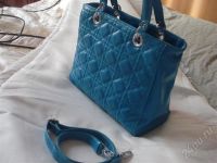 Лот: 635624. Фото: 2. Сумка голубая. Аксессуары