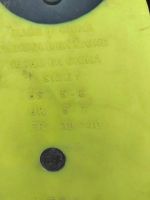 Лот: 19279774. Фото: 2. Ласты р.36 б\у. Водный спорт