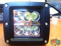 Лот: 10479642. Фото: 3. Светодиодная фара WSQ406S 18W... Авто, мото, водный транспорт