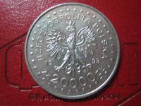 Лот: 3433297. Фото: 2. Польша 20000 злотых 1993 г. Олимпиада... Монеты