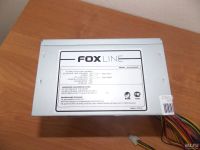Лот: 8658447. Фото: 2. Блок питания FoXLINE ATX 400PRS... Комплектующие