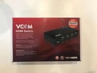 Лот: 18116095. Фото: 3. Переключатель, switch vcom hdmi... Компьютеры, оргтехника, канцтовары