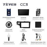 Лот: 21428528. Фото: 4. Штатная магнитола Teyes CC3 4... Красноярск