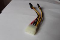Лот: 7194643. Фото: 2. Переходник Molex -2 SATA. Комплектующие