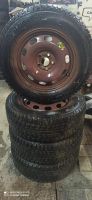 Лот: 16525924. Фото: 2. Зимние шины Dunlop 205/65/15+диски... Шины, Диски