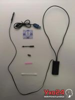 Лот: 10698750. Фото: 3. Микронаушник "Bluetooth" - черный