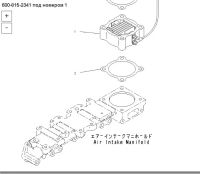 Лот: 15129961. Фото: 2. Обогреватель 600-815-2341 komatsu. Автозапчасти