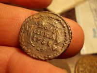 Лот: 15322320. Фото: 2. Отменная полушка 1731 года в элитном... Монеты