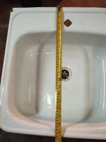 Лот: 20335831. Фото: 2. Раковина стальная (от застройщика... Сантехника, водопровод