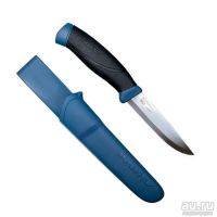 Лот: 15041303. Фото: 2. Нож MORA (Morakniv Companion Navy... Охота