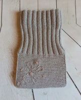 Лот: 18090399. Фото: 4. Вязаный шарф-манишка. Вышивка... Красноярск