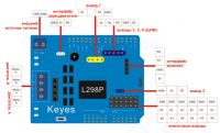 Лот: 15200892. Фото: 4. L298P Motor Shield плата контроллер... Красноярск