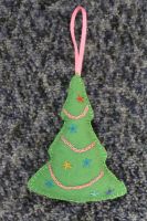 Лот: 3523912. Фото: 3. Ёлочка расшитая ручной работы. Сувениры, подарки