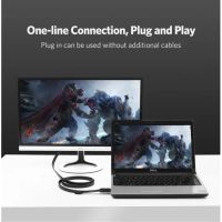 Лот: 21574378. Фото: 2. Кабель UGREEN HDMI to VGA Converter... Комплектующие