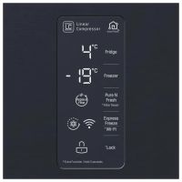 Лот: 22165117. Фото: 3. Холодильник LG GC-Q22FTBKL Door-in-Door... Бытовая техника