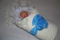 Лот: 3534488. Фото: 6. Одеяло(конверт) со шлейфом на...