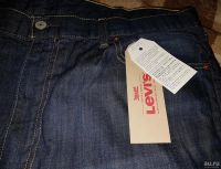 Лот: 9089931. Фото: 4. Джинсы Levis 514 р 40 х 32 из... Красноярск