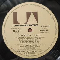 Лот: 18859633. Фото: 4. LP ● Ferrante & Teicher (Piano...