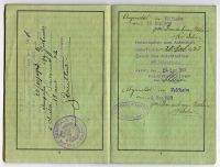 Лот: 8252914. Фото: 6. загран. паспорт deutsches reich...