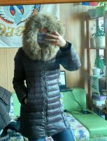 Лот: 10249086. Фото: 3. Пуховик натуральный мех. Кофе. Одежда, обувь, галантерея