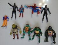 Лот: 10433313. Фото: 2. Черепашки Ниньзя + Человек-пауки... Игрушки