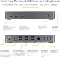 Лот: 21437238. Фото: 3. Разветвитель портов StarTech Hybrid... Компьютеры, оргтехника, канцтовары