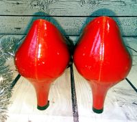 Лот: 21087726. Фото: 4. Туфли красные б/у, р.39. Красноярск