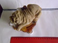 Лот: 24989073. Фото: 3. Копилка-собачка (керамика, силумин... Сувениры, подарки