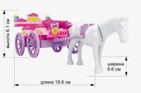 Лот: 22155738. Фото: 2. Конструктор Страна чудес "Карета... Игрушки