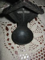 Лот: 14931875. Фото: 8. Антикварный настенный крест с...