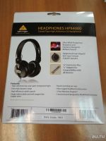 Лот: 10226751. Фото: 2. Наушники Behringer HPX4000 динамические... Профессиональный звук