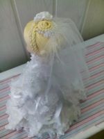 Лот: 5455894. Фото: 6. Кукла конфетница "Невеста" подарочная...