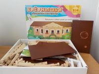 Лот: 19371740. Фото: 2. Конструктор деревянный Бревнышки... Игрушки