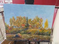 Лот: 13686933. Фото: 2. Картина "Осень в Юргинском". Живопись, скульптура, фото