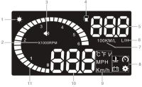 Лот: 11694553. Фото: 2. Проектор HUD на лобовое стекло... Оснащение, оборудование, аксессуары