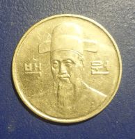 Лот: 25023867. Фото: 2. Южная Корея 100 вон 1996 г. Монеты