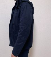 Лот: 19444527. Фото: 2. Куртка (ветровка) темно-синяя... Мужская одежда