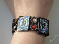 Лот: 640817. Фото: 2. Изделия из полимерной глины,браслет... Ювелирные изделия, бижутерия, часы